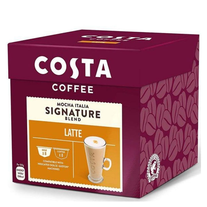 Costa Coffee Mocha Italia Signature Blend Latte, 182.4g