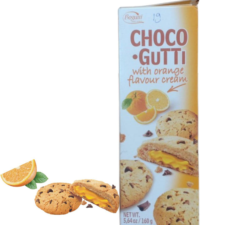 Bogutti Choco Gutti With Orange Flavour Cream, 160g