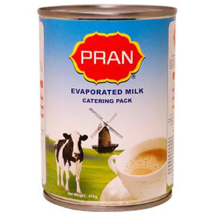 Pran Evaporated Milk, 410g