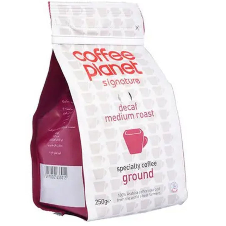 Coffee Planet Decaf Medium Roast Beans, 250g