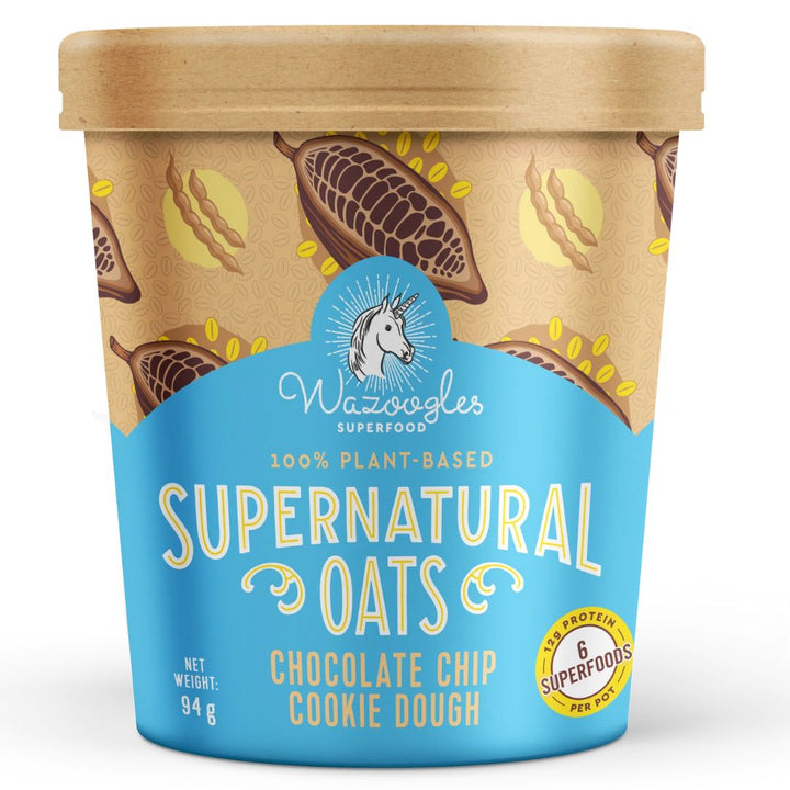 Wazoogles Supernatural Oats - Chocolate Chip Cookie Dough, 94g