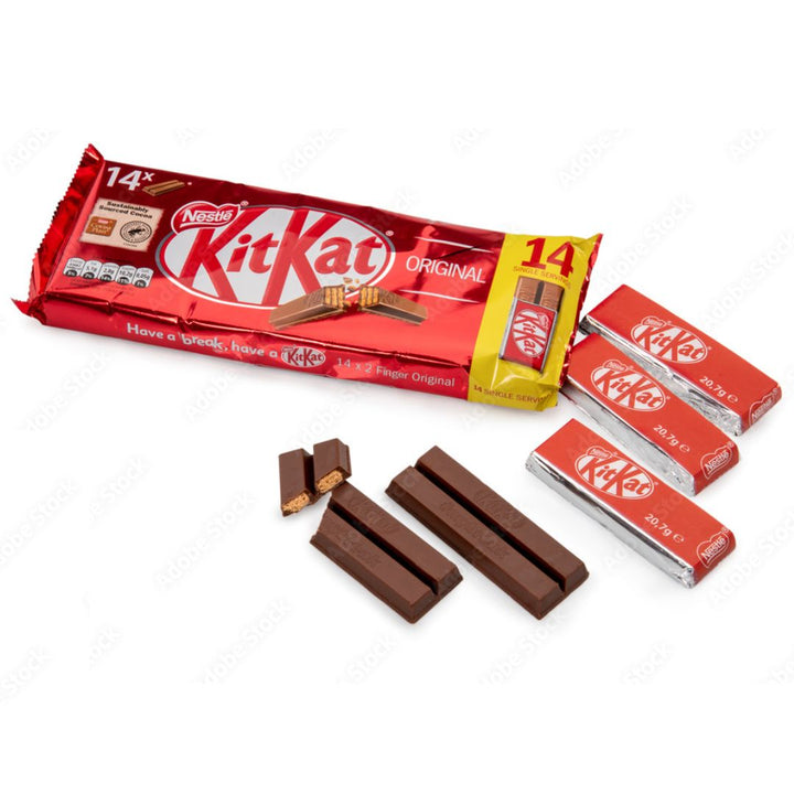 KitKat 2 Finger Milk Chocolate Biscuit Bar, 289.8g