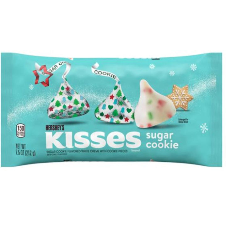 Hershey's Kisses Sugar Cookie Flavored White Creme Candy, 255g