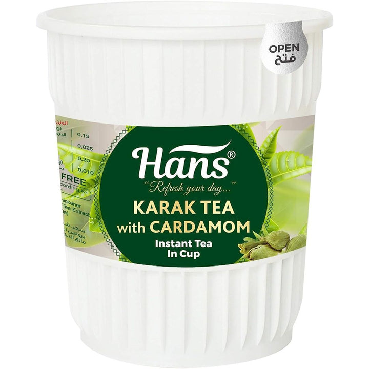 Hans Karak Tea  With Cardamom In Cup, 6*20g