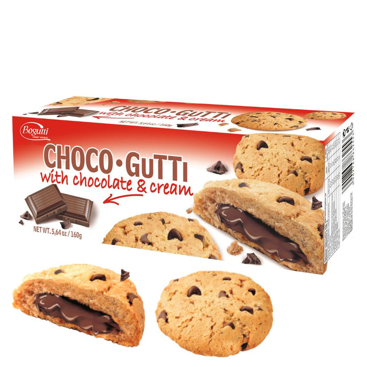 Bogutti Choco Gutti With Chocolate & Cream, 160g