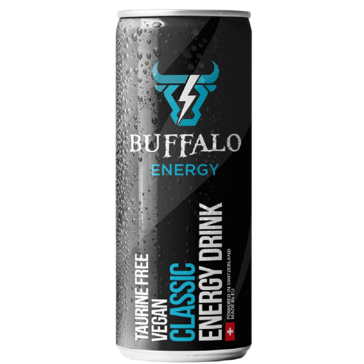 Buffalo Taurine Free Vegan Classic Energy Drink, 250ml