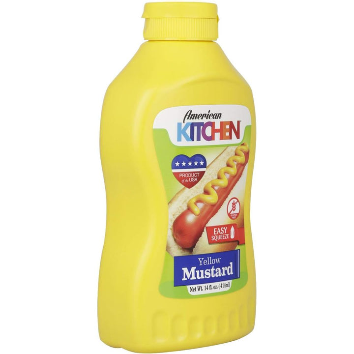 American Kitchen Yellow Mustard, 414ml