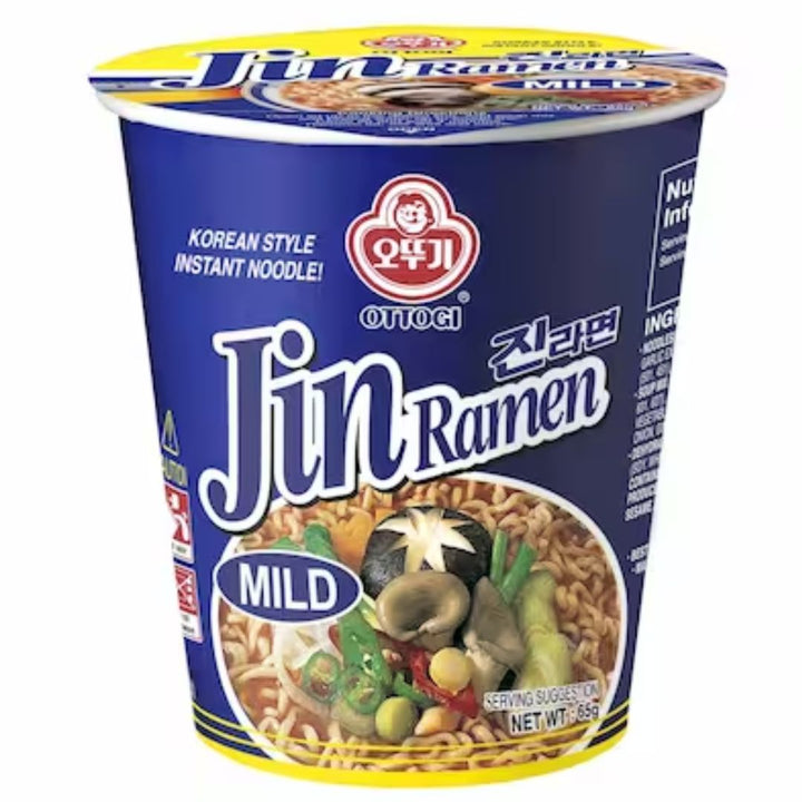 Ottogi Jin Ramen Mild (cup noodle), 65g