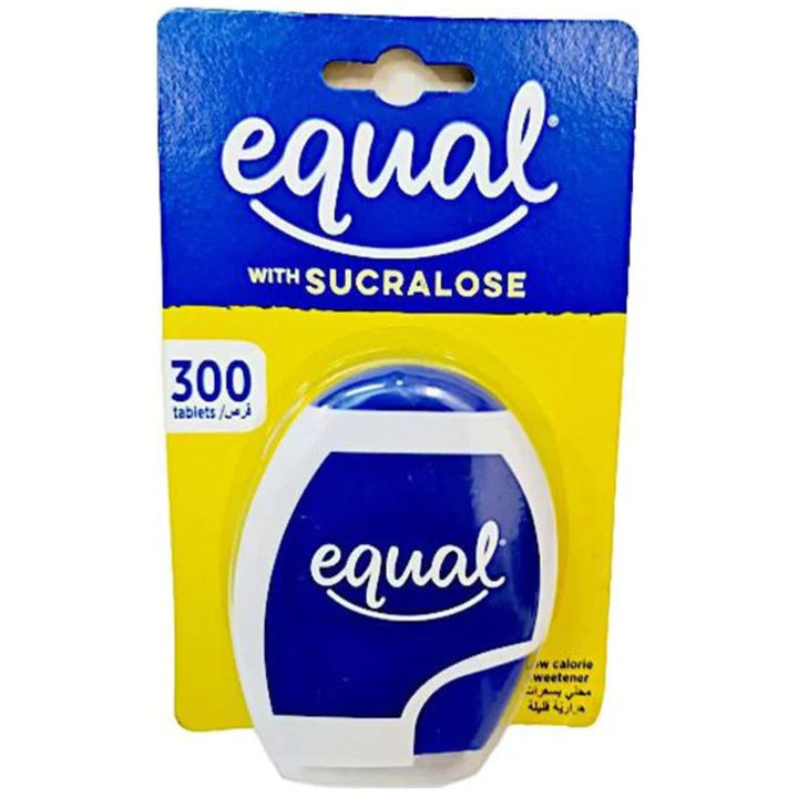 Equal Sucralose Zero-Calorie Sweetener, Diabetic-Friendly, 300tblt