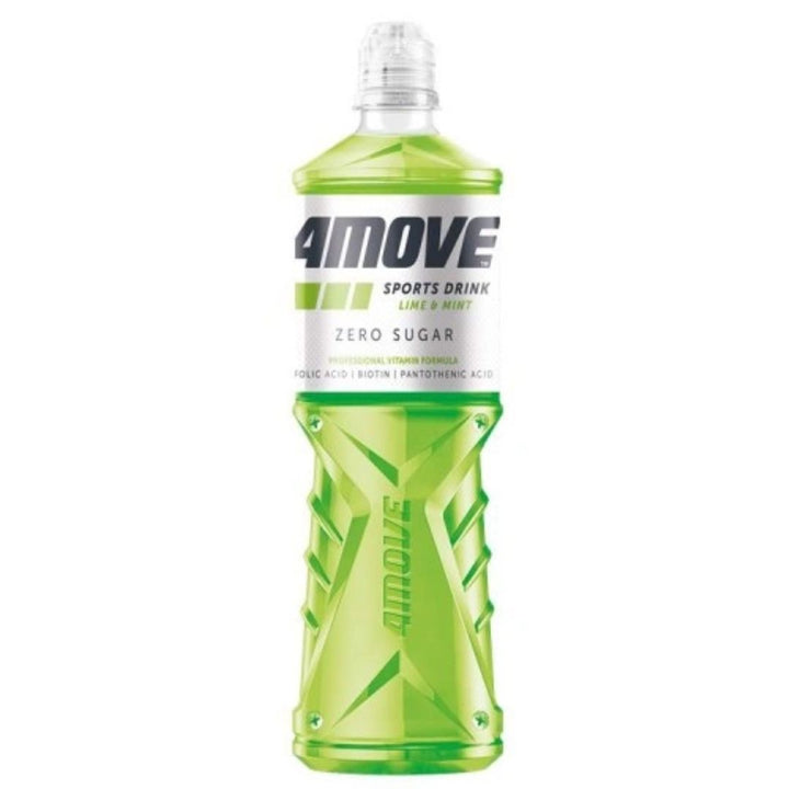 4Move Lime  & Mint Zero Sugar Sports Drink, 750ml