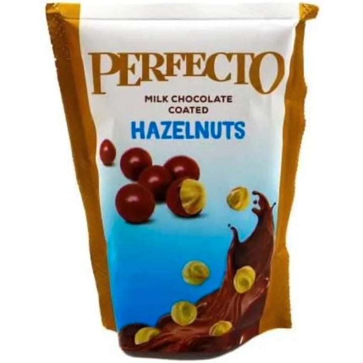 Detay Perfecto Milk Chocolate Coated Hazelnuts, 60g