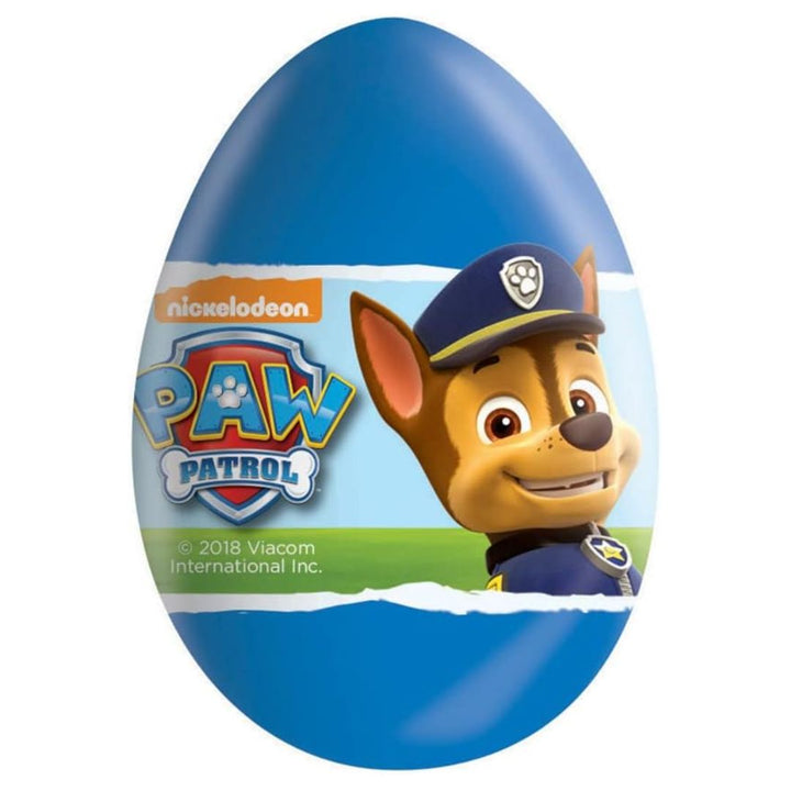 Zaini Paw Patrol Milk Chocolate Eggs, 60g