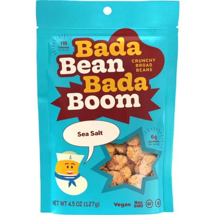 Bada Bean Bada Boom Crunchy Broad Beans Sea Salt, 85g