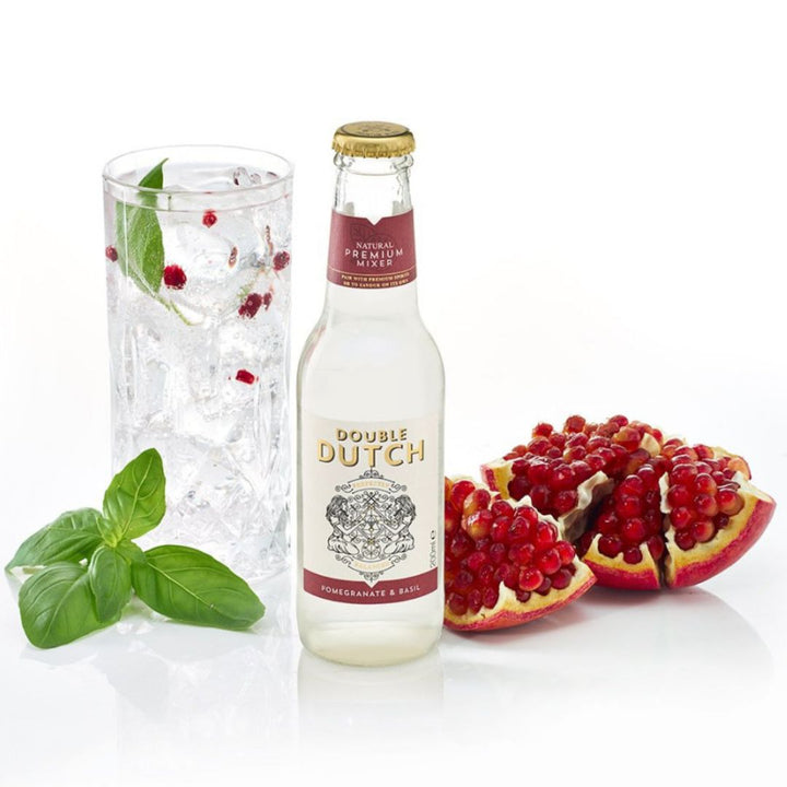 Double Dutch Pomegranate & Basil Tonic, 200ml