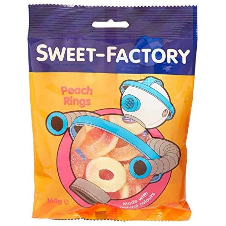 Sweet Factory Peach Rings, 160g