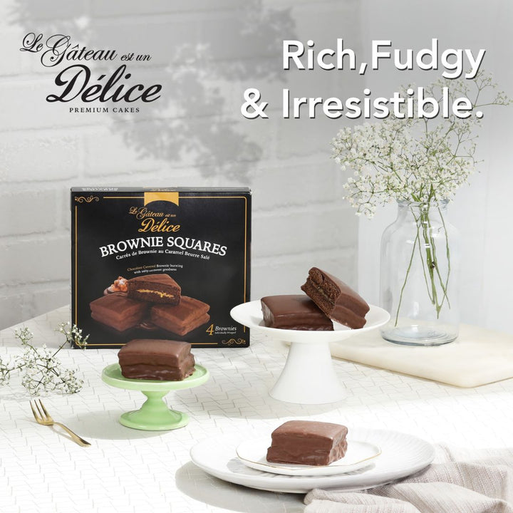 Delice Brownie Squares, 200g