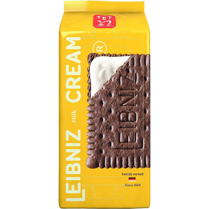 Bahlsen Leibniz Biscuits'N Cream Milk with Delicious Filling, 100g