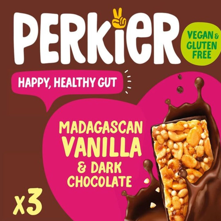 Perkier Madagascan Vanilla & Dark Chocolate Bar, 111g