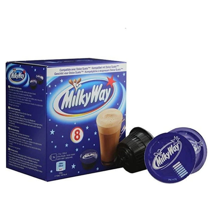 Dolce Gusto Milkyway Chocolate Capsules, 136g (8 Capsules x 17g)