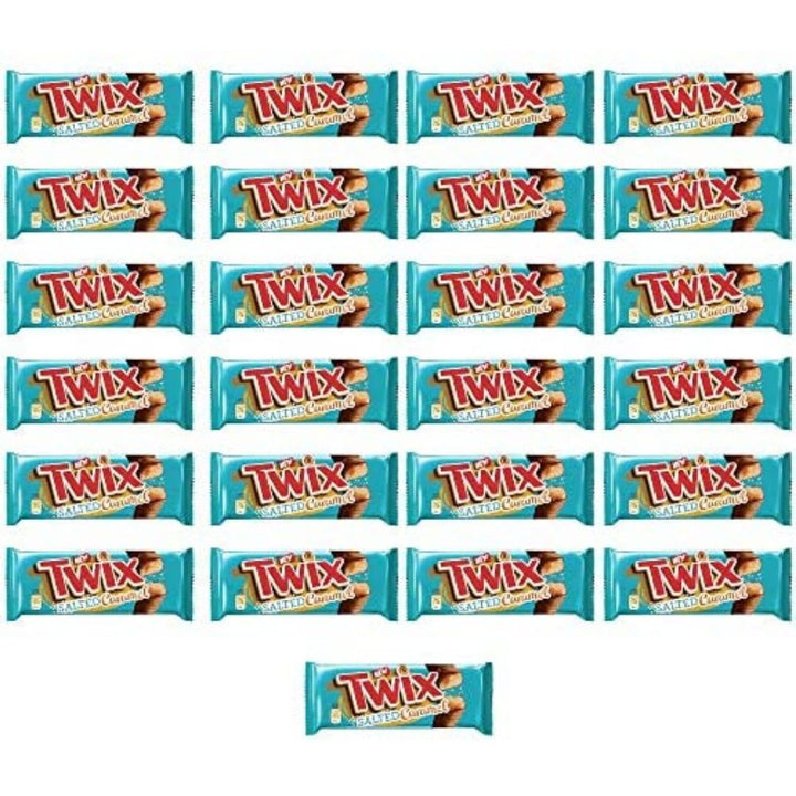 New Twix Salted Caramel, 25 x 46g