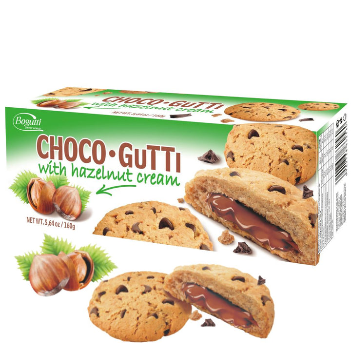 Bogutti Choco Gutti With Hazelnut Cream, 160g