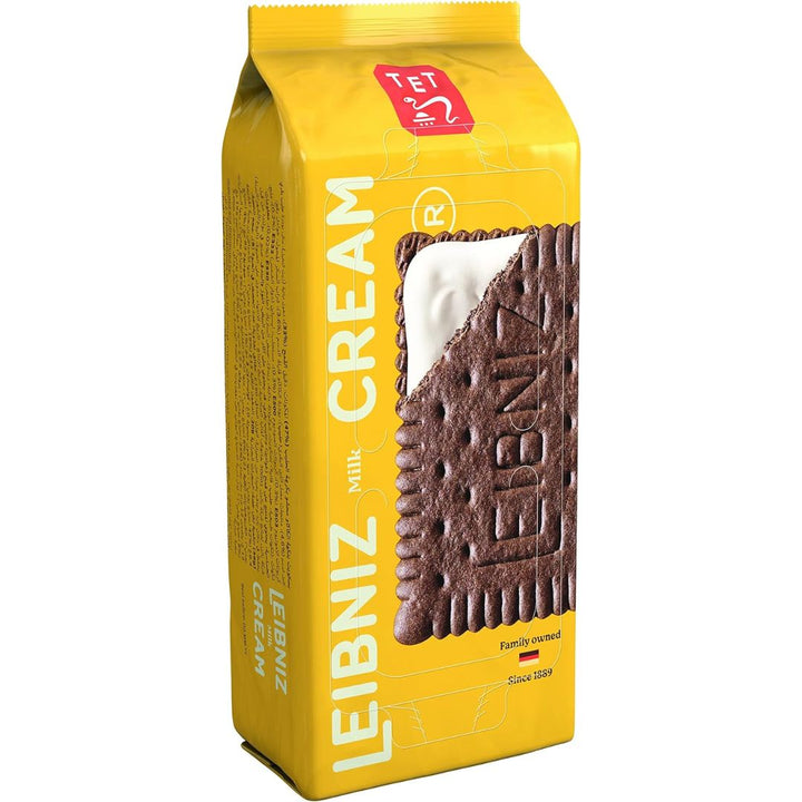 Bahlsen Leibniz Biscuits'N Cream Milk with Delicious Filling, 100g