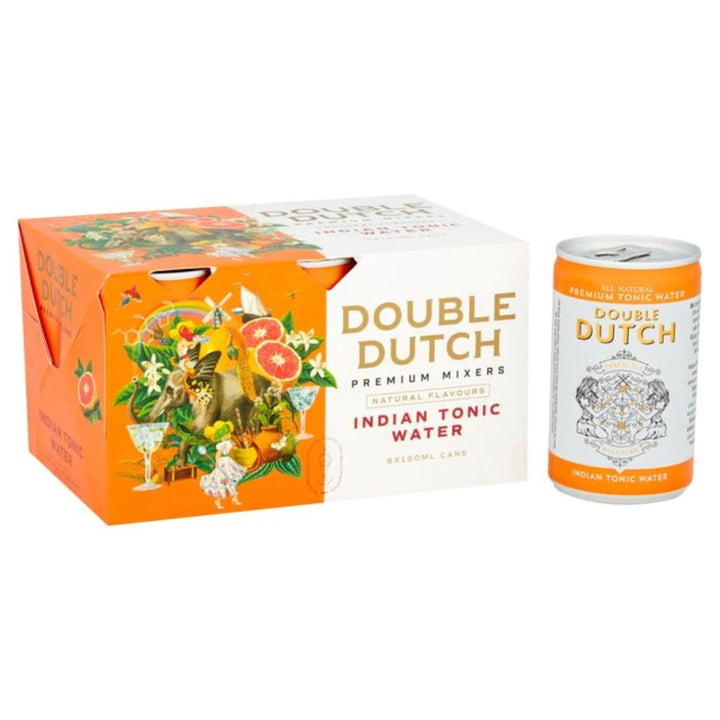 Double Dutch Indian Tonic Water, 6 x 150ml