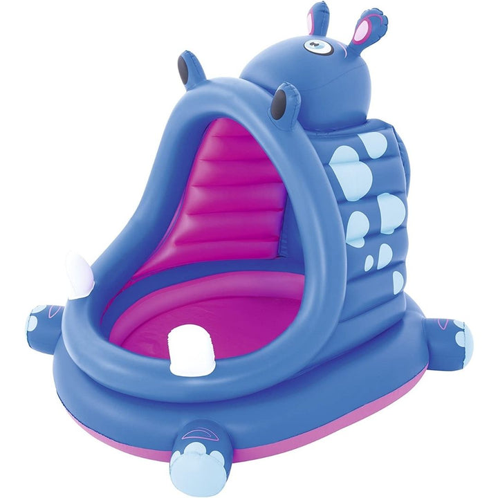 Bestway Covered Hippo Baby Pool, 1.12m x 99cm x 97cm