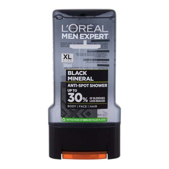 Loreal Men Expert Black Mineral Shower Gel, 300ml