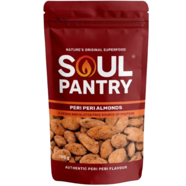 Soul Pantry Peri Peri Almonds, 100g