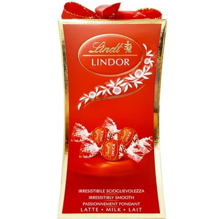 Lindt Lindor Milk Bow Gift Box, 75g