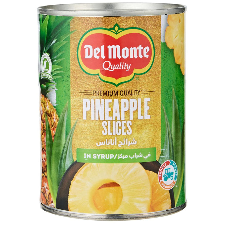 Delmonte Sliced Pineapple In Syrup, 570g