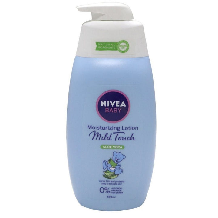 Nivea Baby Mild Touch Aloe Vera Moisturizing Lotion, 500ml