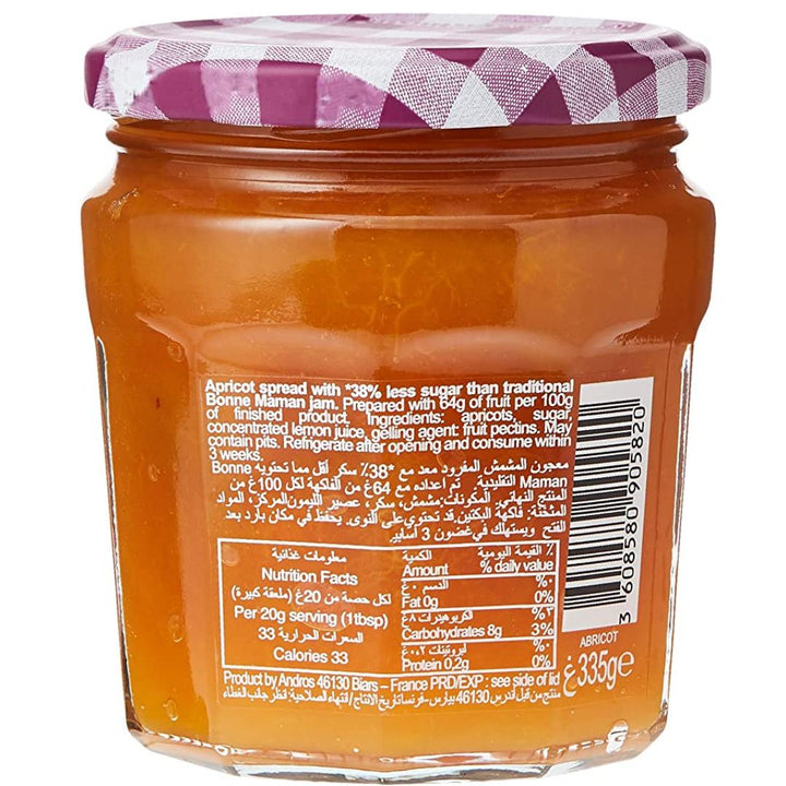 Bonne Maman Intense Apricot Jam, 335g