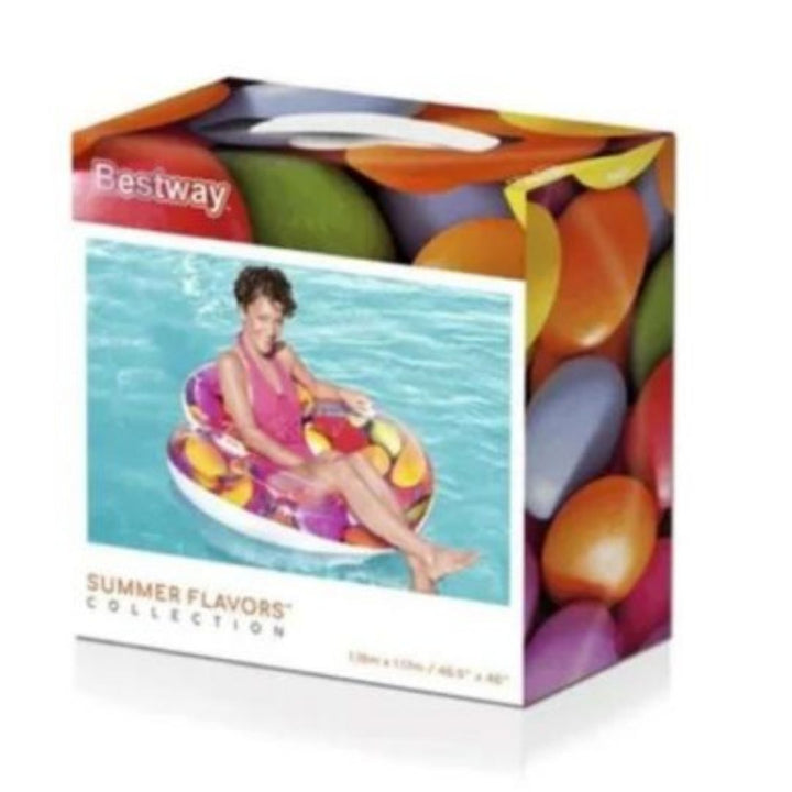 Bestway Summer Flavours Candy Delight Pool Float, 1.18x1.17m