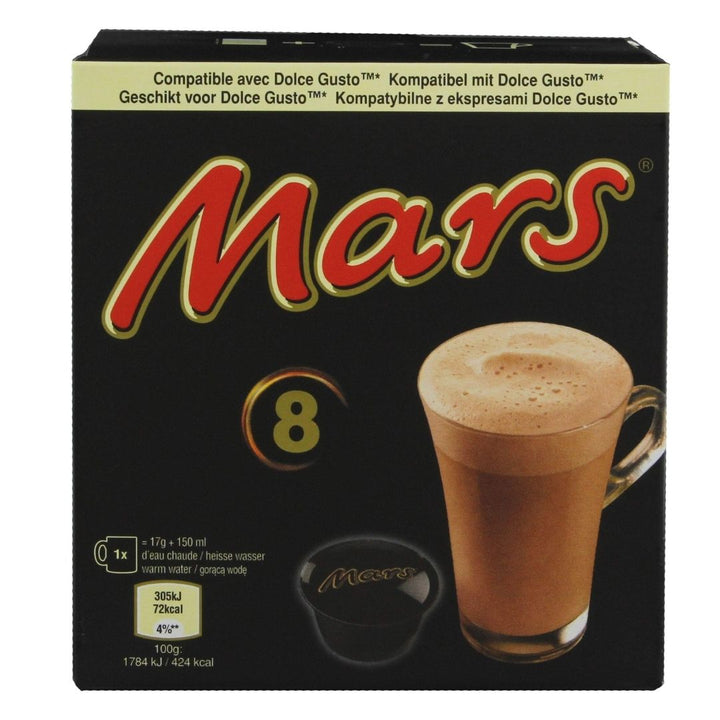 Dolce Gusto Mars Chocolate Capsules, 136g (8 Capsules x 17g)