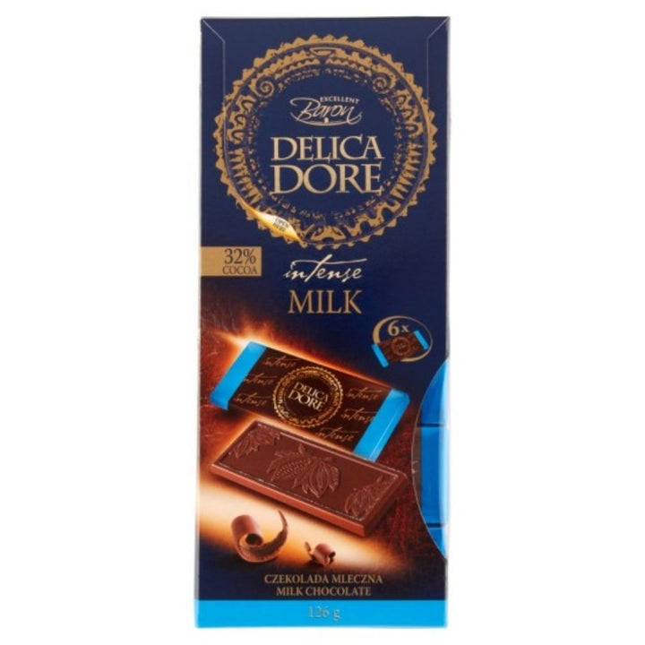 Baron Delica Dore Milk Intense chocolate 32% Cocoa, 126g