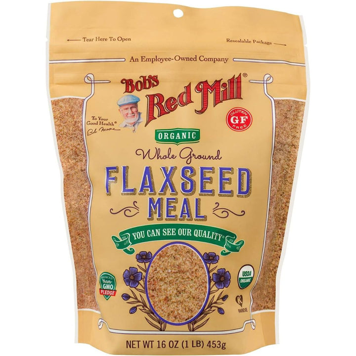 Bob's Red Mill Organic Whole Ground FlaxSeed Meal, 453g