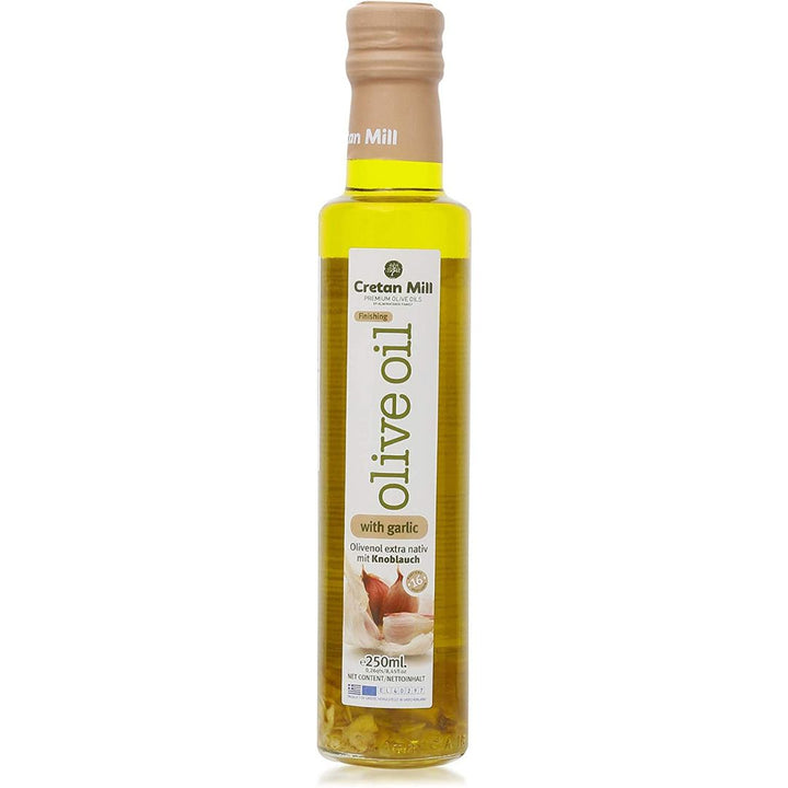 Cretan Olive Oil with Garlic, 250 ml