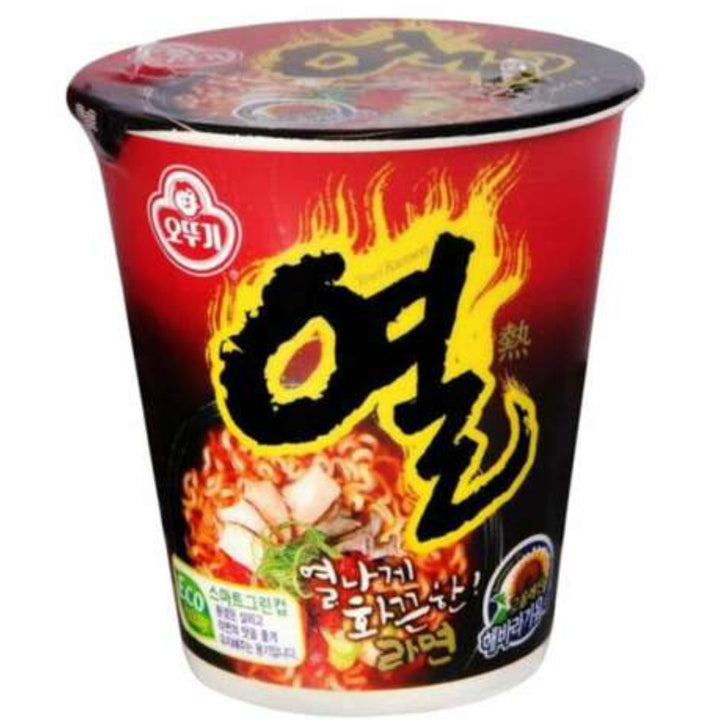 Ottogi Yeul Spicy noodles Ramen Bowl Type Noodles, 62g