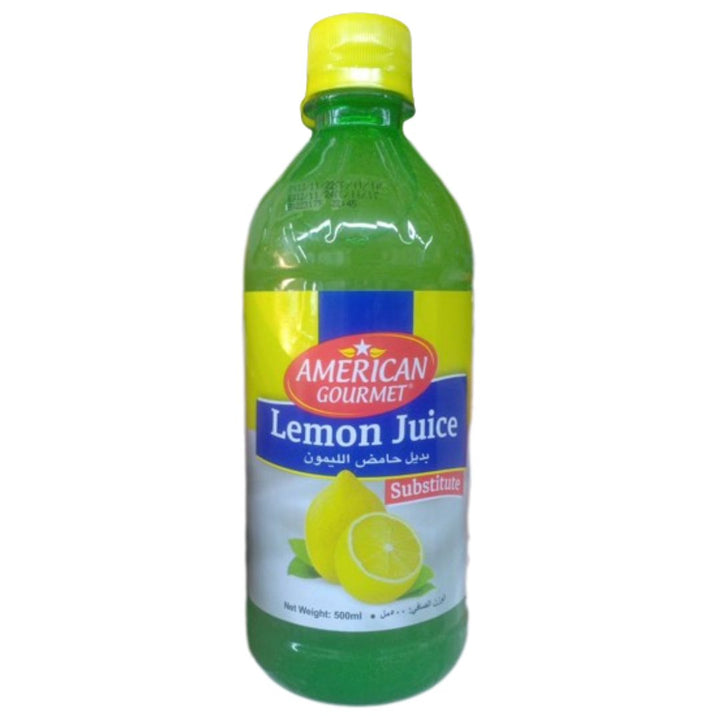 American Gourmet Lemon Juice, 500ml