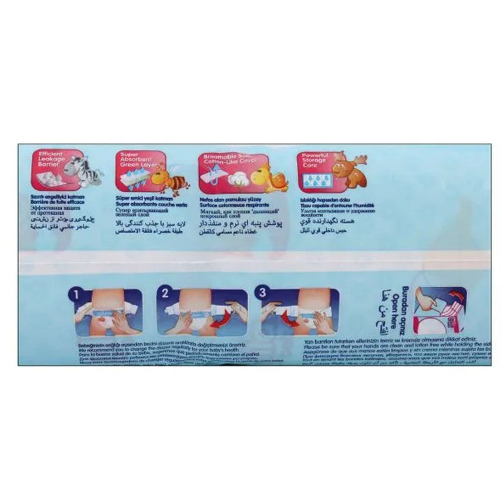 Lulla Baby Maxi Diapers Size 4, 60Pcs