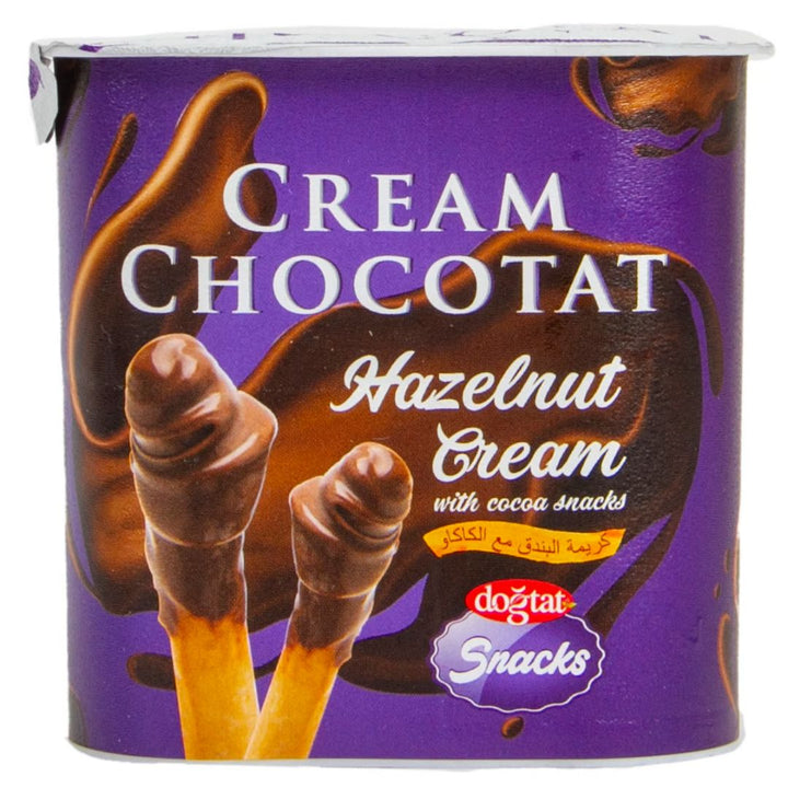 Dogtat Cream Chocolate Hazelnut Cream With Cocoa Snacks, 55g