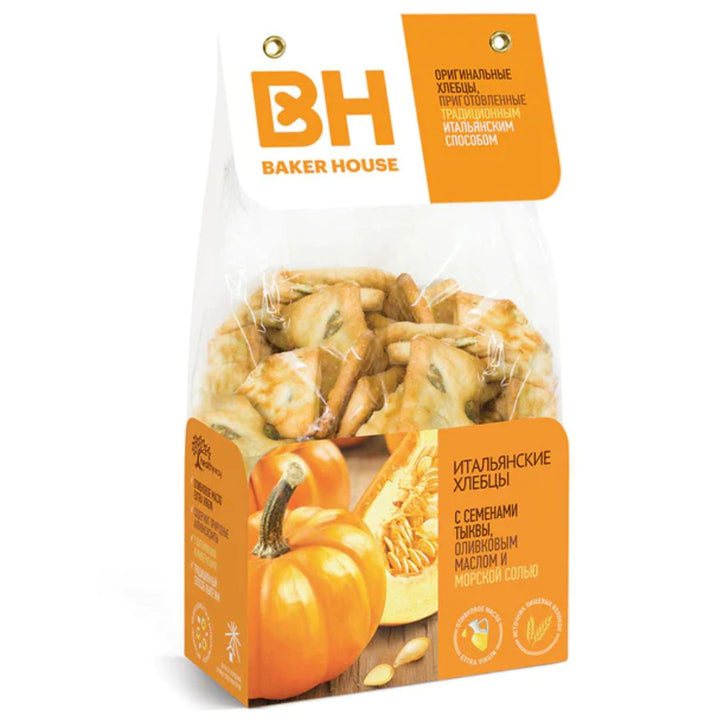 Baker House Italian Bread With Pumpkin Seeds, 250g