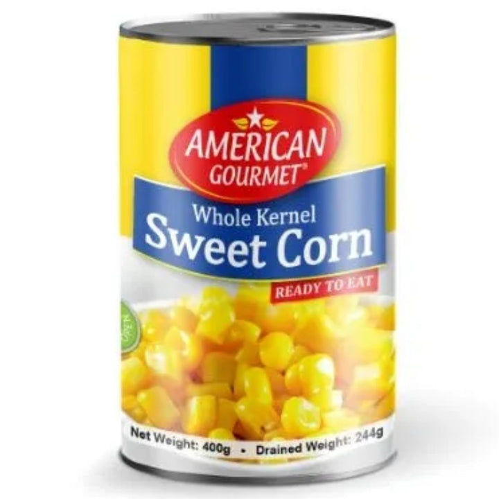 American Gourmet  Whole Sweet Corn Kernel, 400g