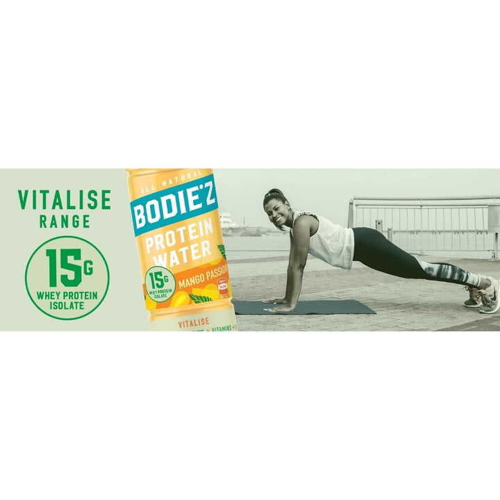 All Natural Bodiez Protein Water Mango Passion,