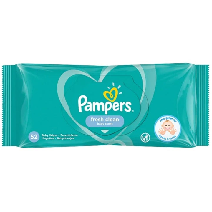 Pampers Baby Fresh Clean Wipes, 52 Wipes