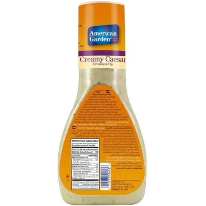 American Garden Creamy Caesar Dressing, 267ml