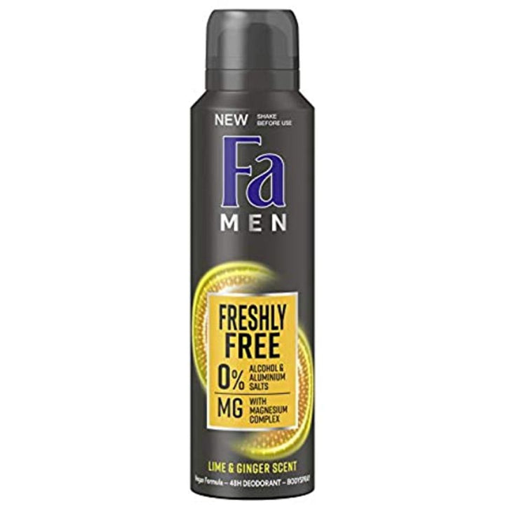 Fa Men Lime & Ginger Deodorant, 150ml