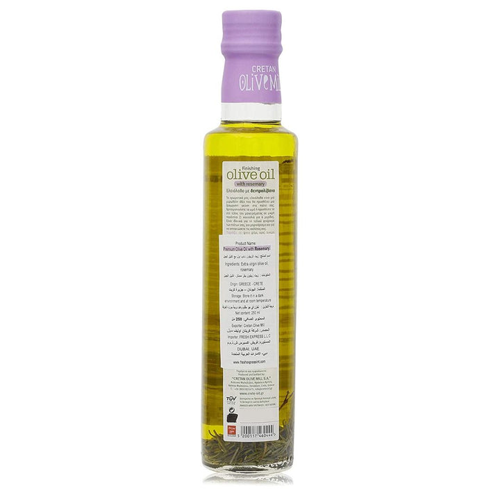 Cretan Olive Oil with Rosemary, 250ml